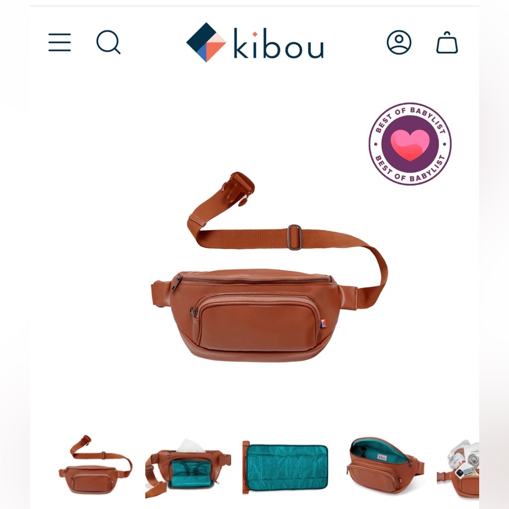 Kibou Travel Diaper Bag - Brand New